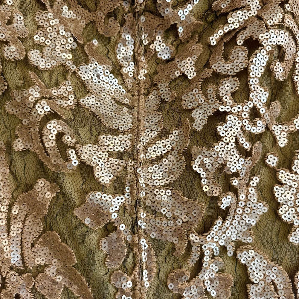 Tadashi Shoji Exquisite Sequin Mother of the Bride Gown - Picture 6 of 9